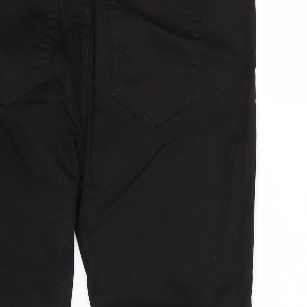 New Look Womens Black  Denim Jegging Jeans Size 12 L24 in
