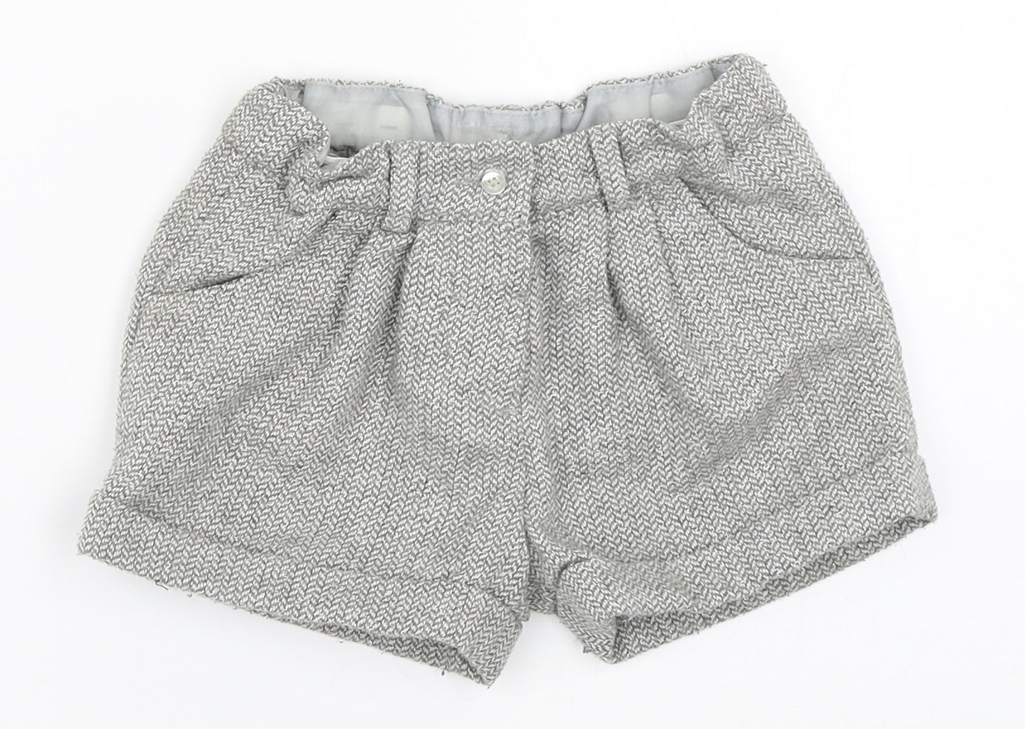 F&F Girls Grey   Hot Pants Shorts Size 4-5 Years