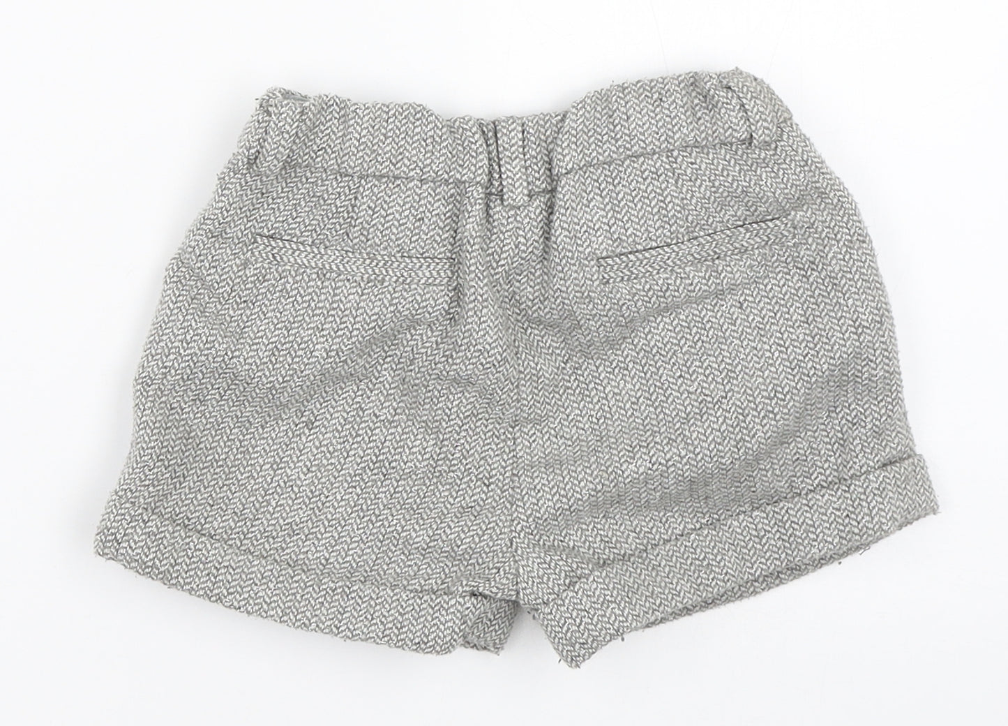 F&F Girls Grey   Hot Pants Shorts Size 4-5 Years