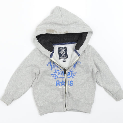 Japan Rags Boys Grey   Jacket  Size 12 Months
