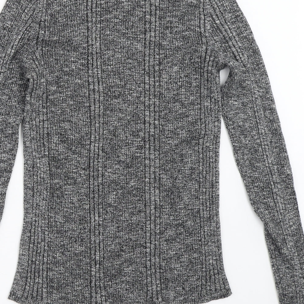 New Look Womens Grey   Pullover Jumper Size 10