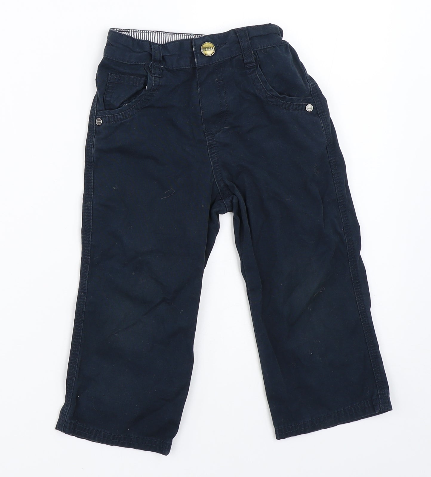 Jasper Conran Boys Blue   Capri Trousers Size 18-24 Months