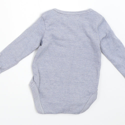 F&F Girls Blue   Babygrow One-Piece Size 0-3 Months