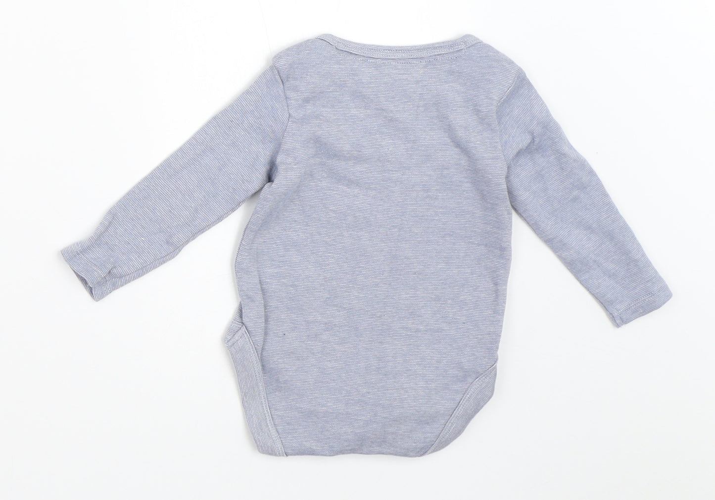 F&F Girls Blue   Babygrow One-Piece Size 0-3 Months