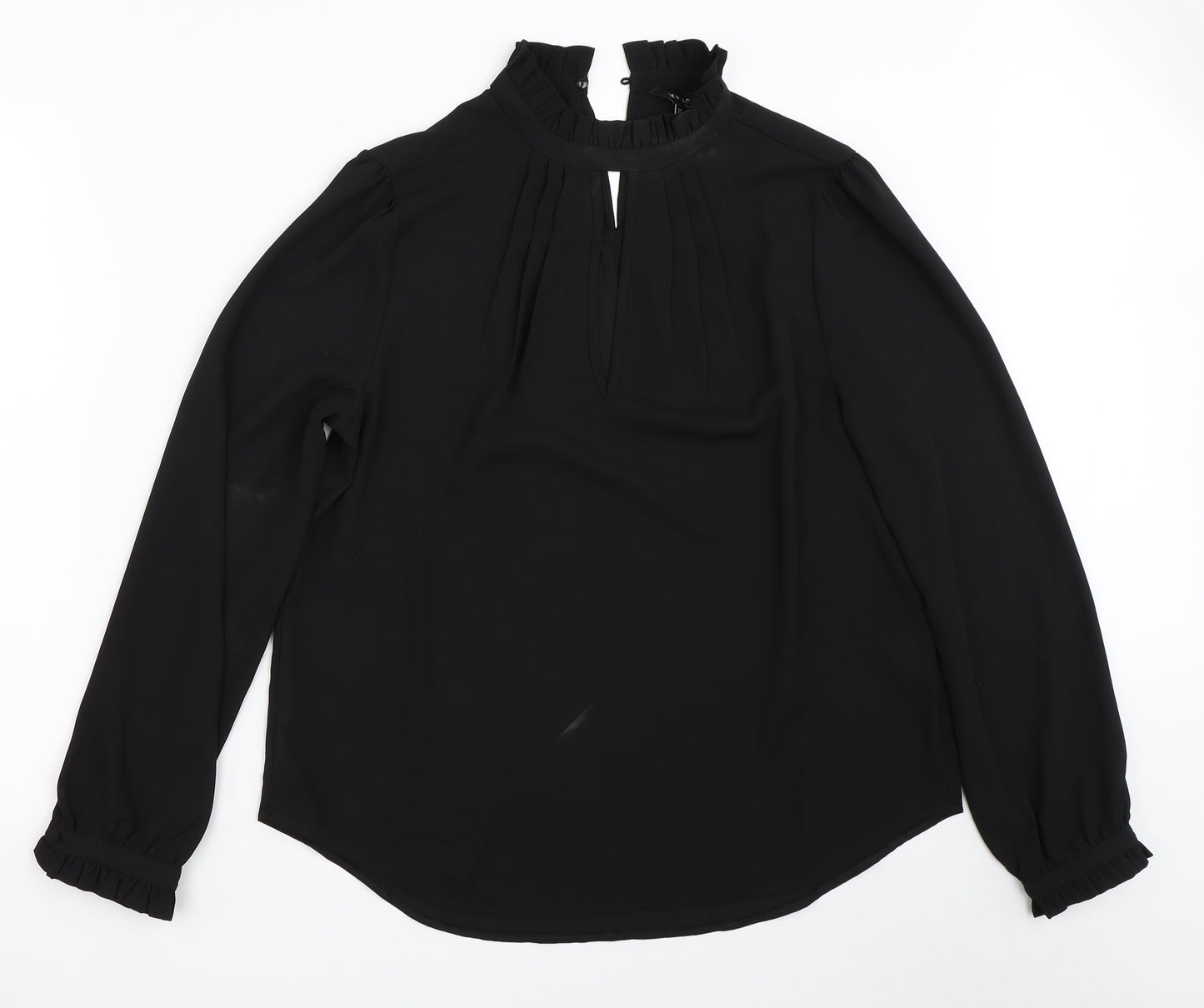New Look Womens Black   Basic Blouse Size 14