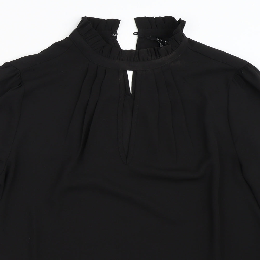 New Look Womens Black   Basic Blouse Size 14