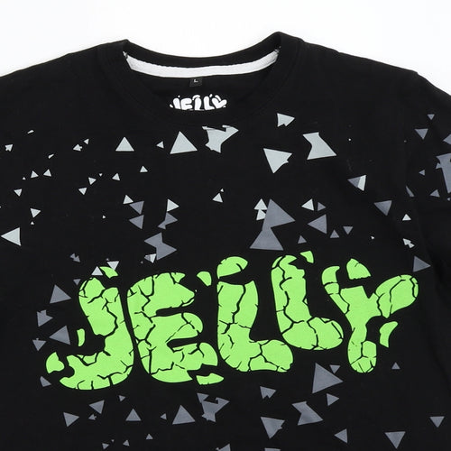 Jelly Boys Black   Basic T-Shirt Size L