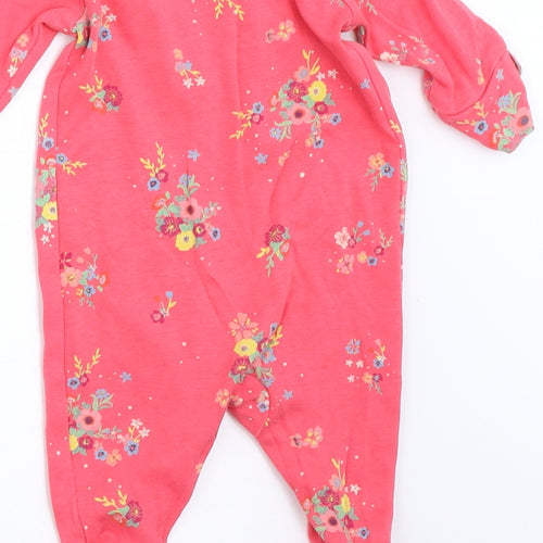 NEXT Girls Pink   Babygrow One-Piece Size 0-3 Months