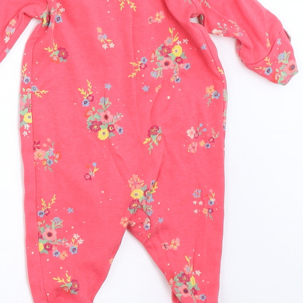 NEXT Girls Pink   Babygrow One-Piece Size 0-3 Months