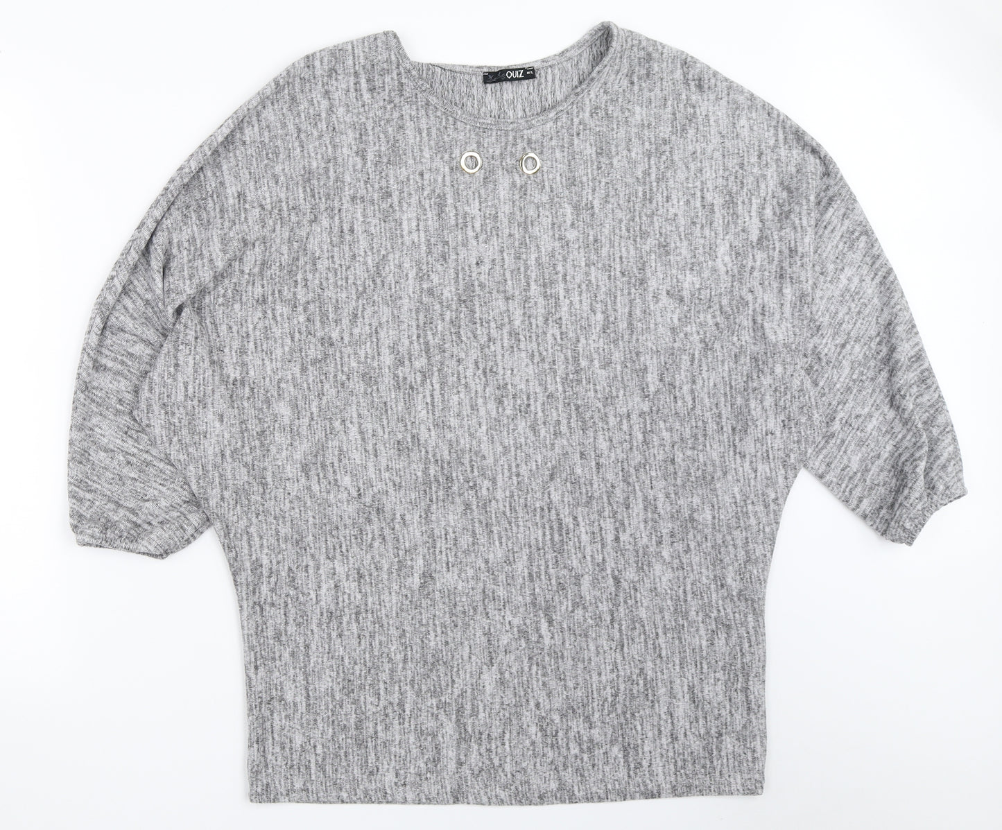 Quiz Womens Grey   Pullover Jumper Size M