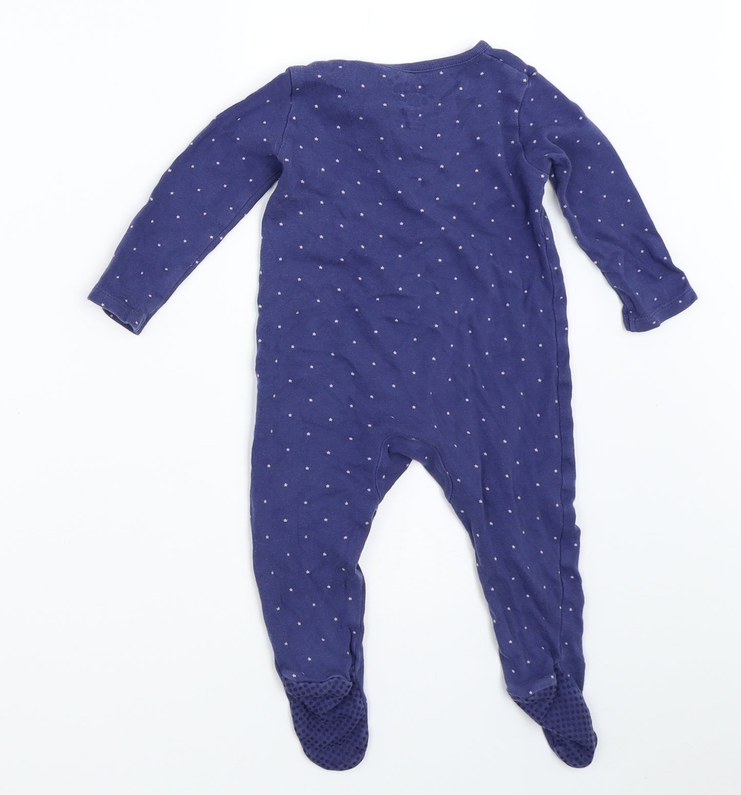 F&F Boys Blue   Babygrow One-Piece Size 9-12 Months