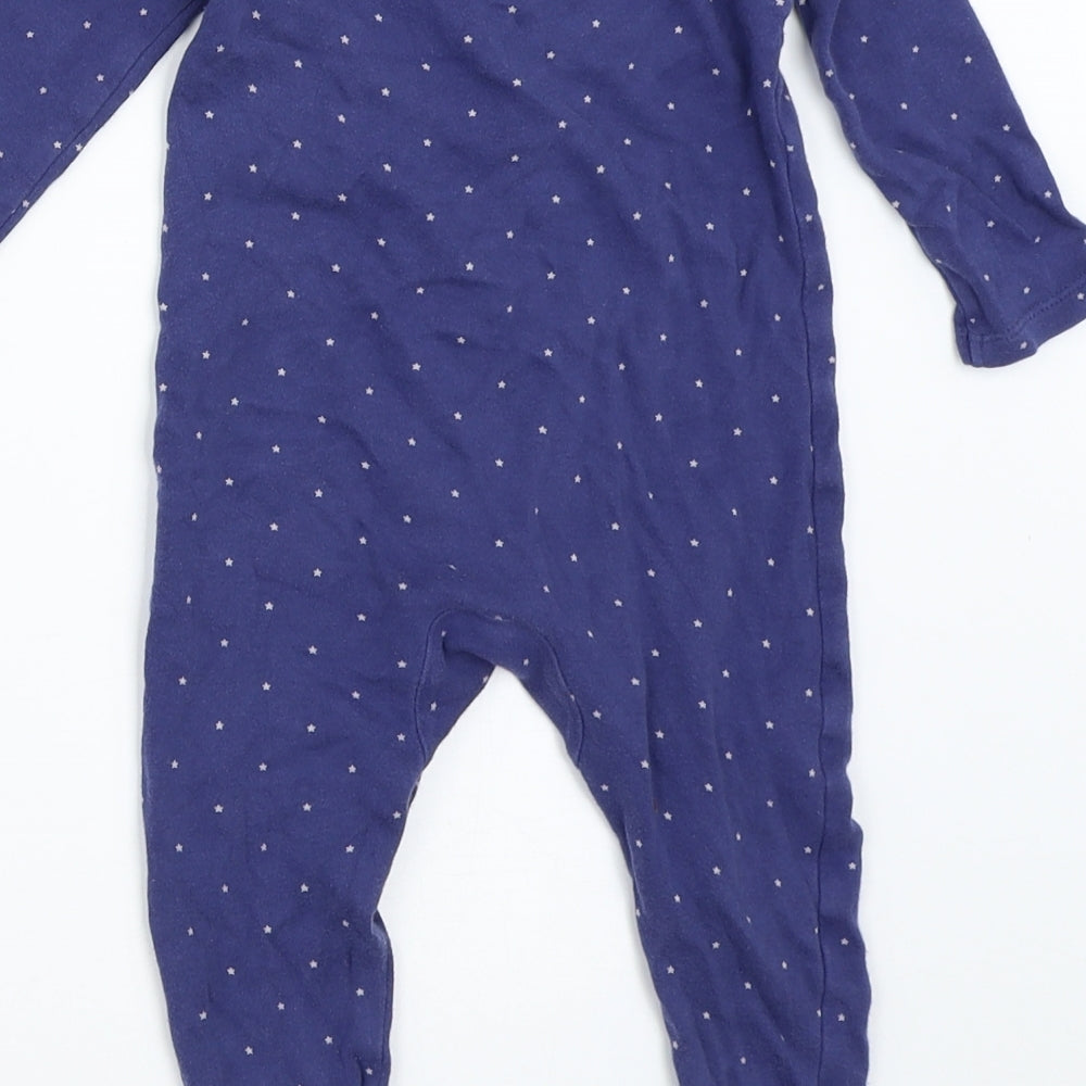 F&F Boys Blue   Babygrow One-Piece Size 9-12 Months