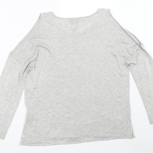 Only Womens Grey   Pullover Jumper Size M