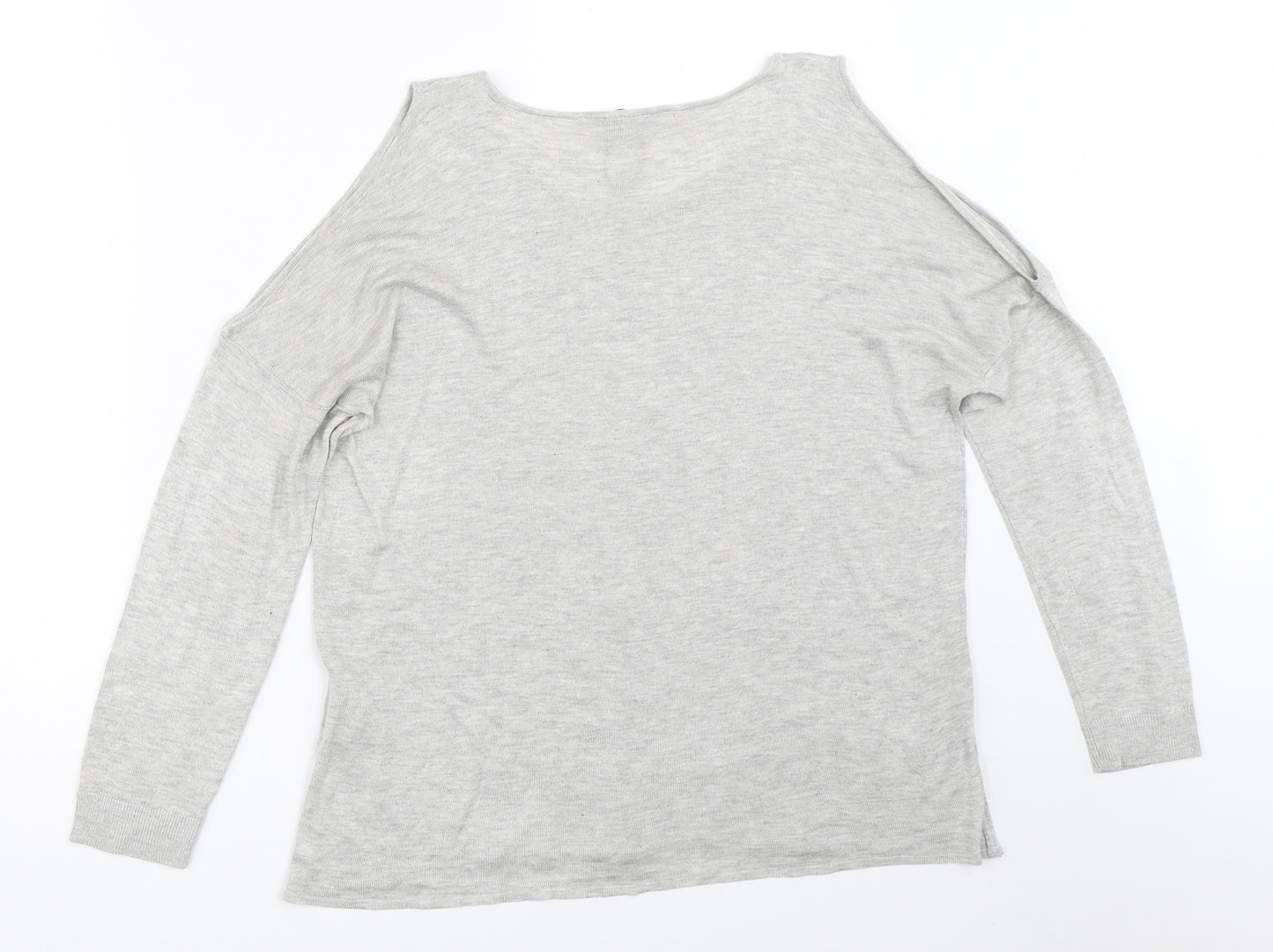 Only Womens Grey   Pullover Jumper Size M