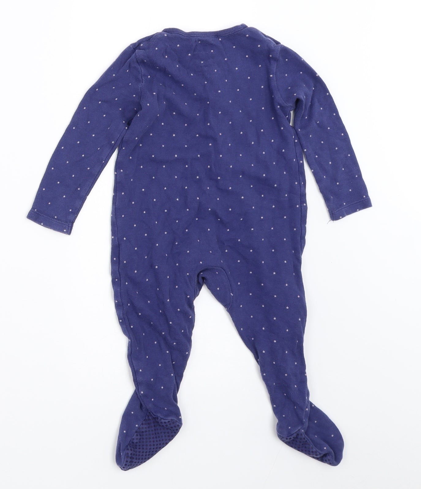F&F Boys Blue   Babygrow One-Piece Size 9-12 Months