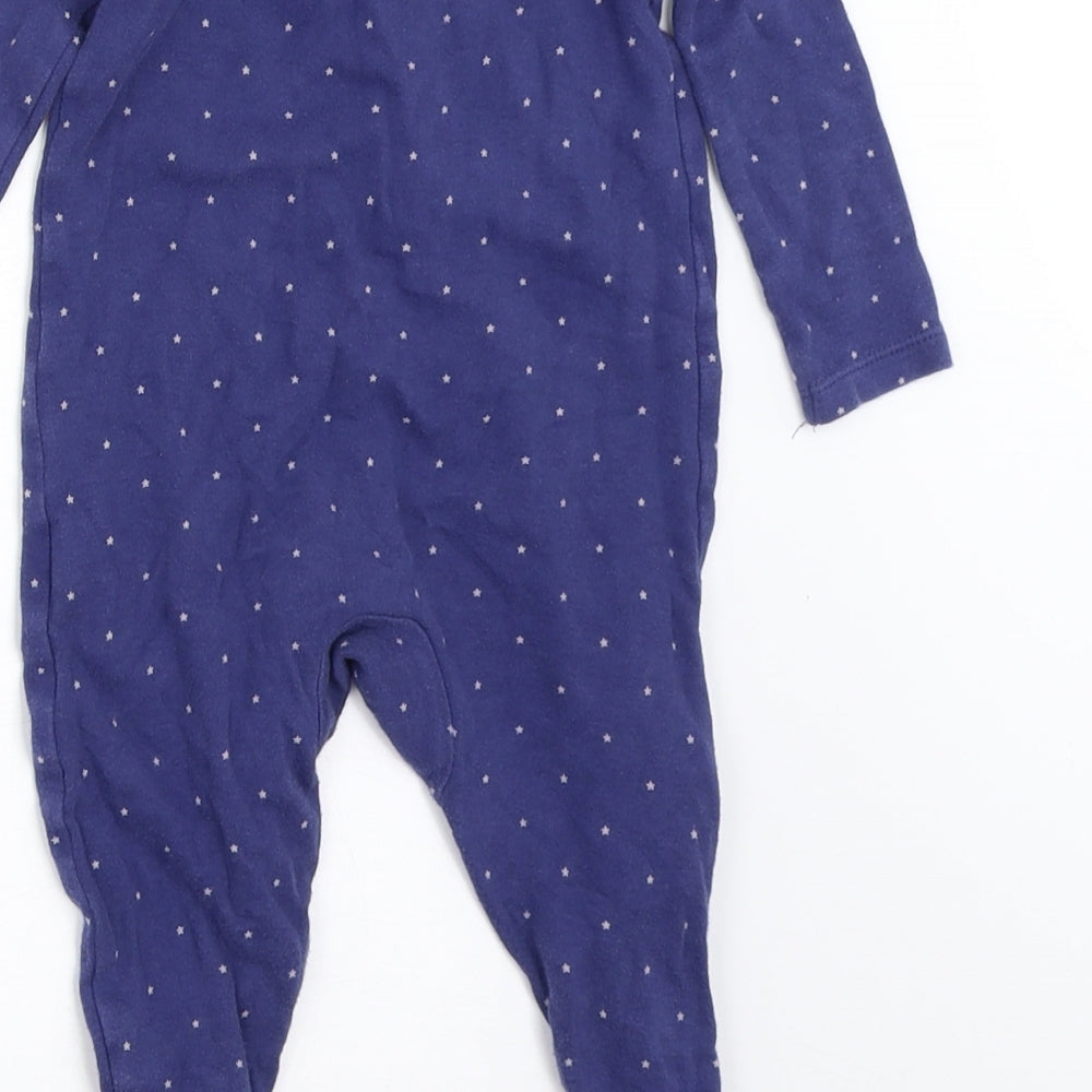 F&F Boys Blue   Babygrow One-Piece Size 9-12 Months