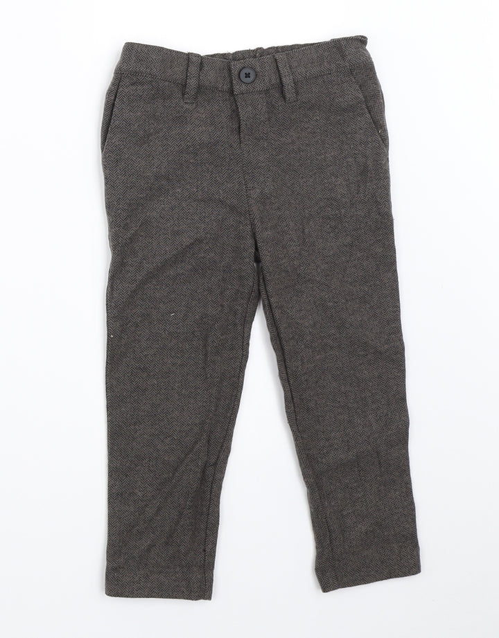 Matalan Girls Grey Capri Trousers Size 2-3 Years