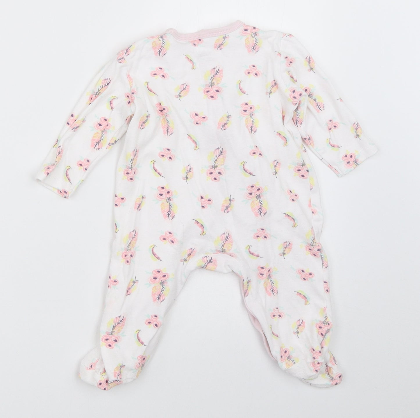 Kyle & Deena Girls White   Babygrow One-Piece Size 3-6 Months