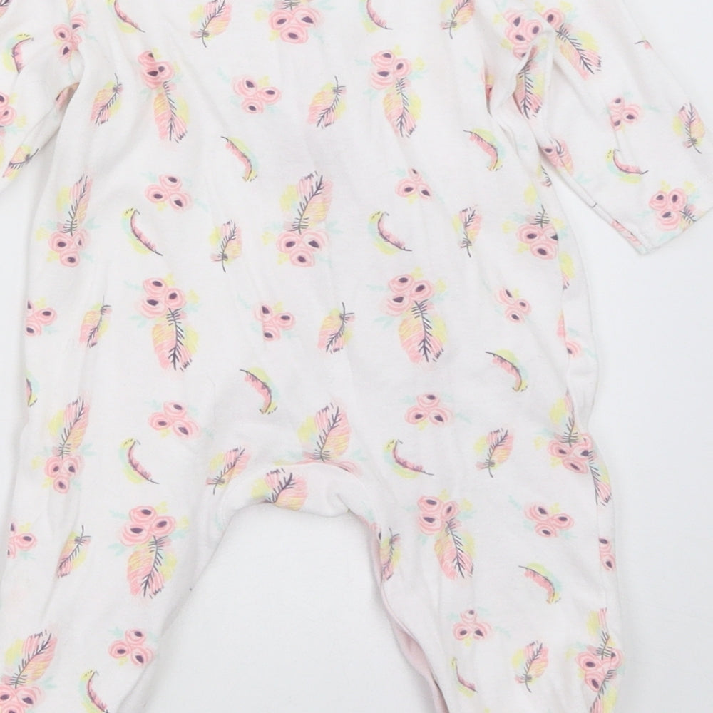 Kyle & Deena Girls White   Babygrow One-Piece Size 3-6 Months
