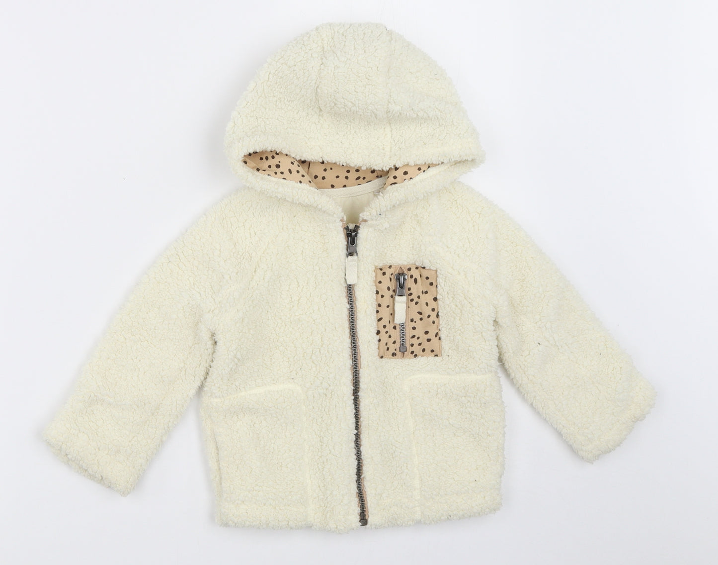George Girls Ivory   Jacket Coat Size 12-18 Months