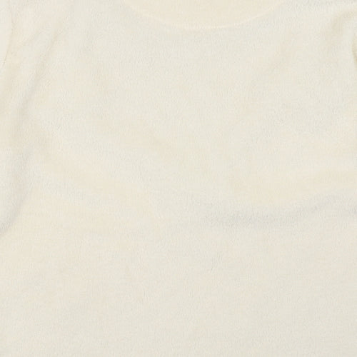 Primark Womens Ivory Solid  Top Pyjama Top Size L