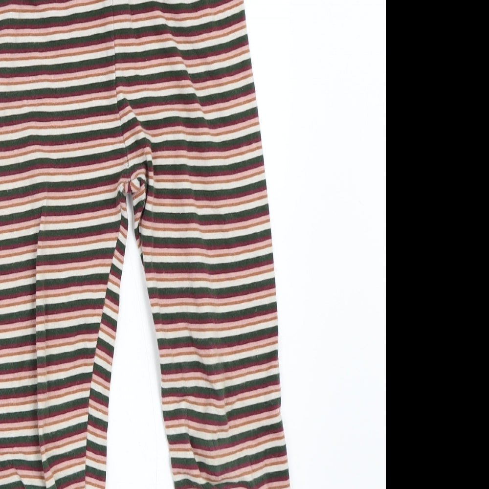 TU Girls Pink   Capri Trousers Size 8 Years - leggings
