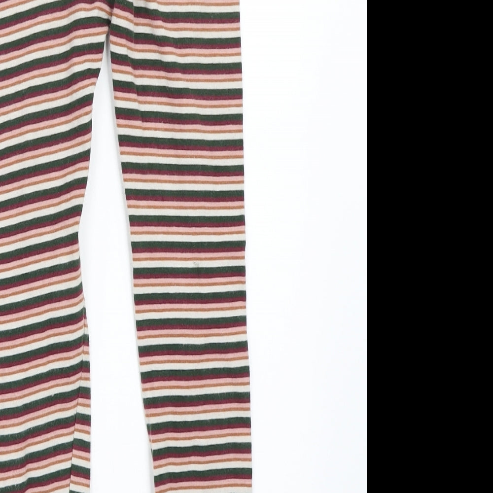 TU Girls Pink   Capri Trousers Size 8 Years - leggings