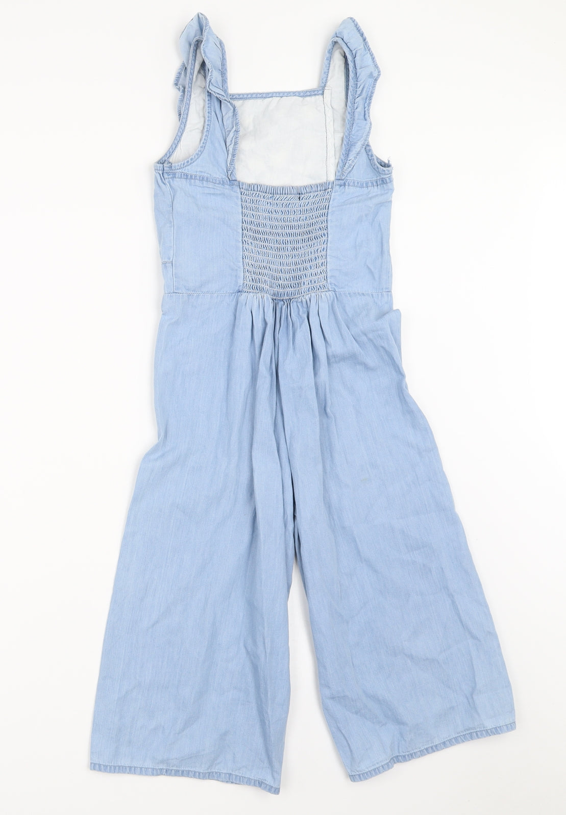 George Girls Blue  Denim Jumpsuit One-Piece Size 7-8 Years