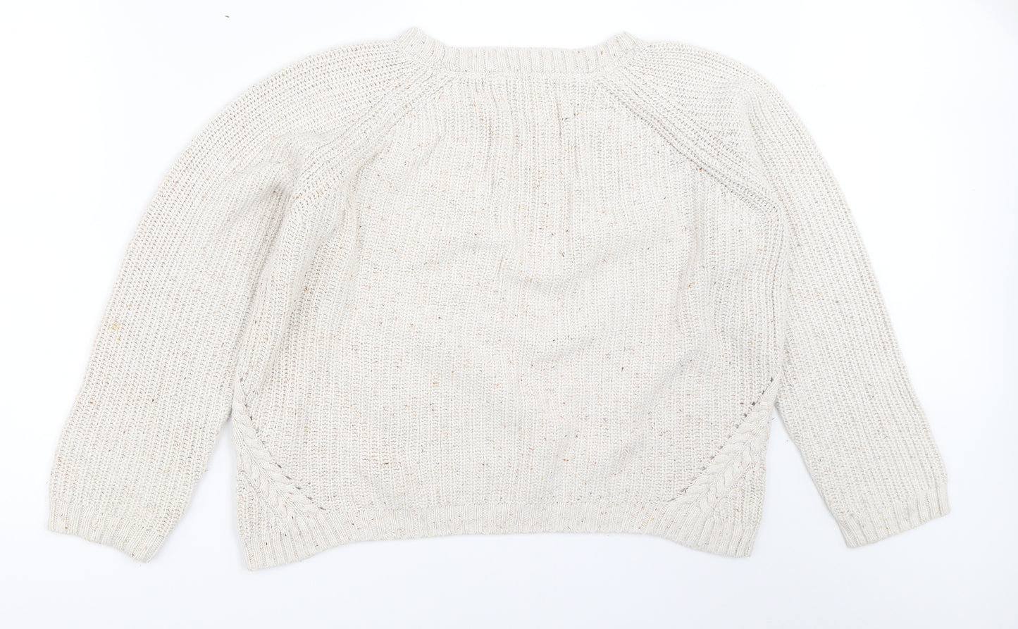 Fat Face Womens Ivory   Pullover Jumper Size 18