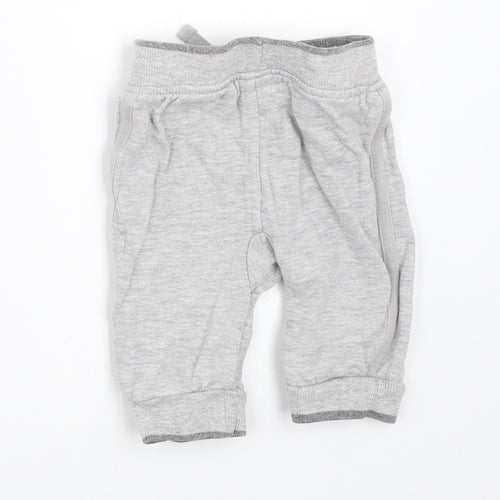 George Boys Grey   Jogger Trousers Size 0-3 Months