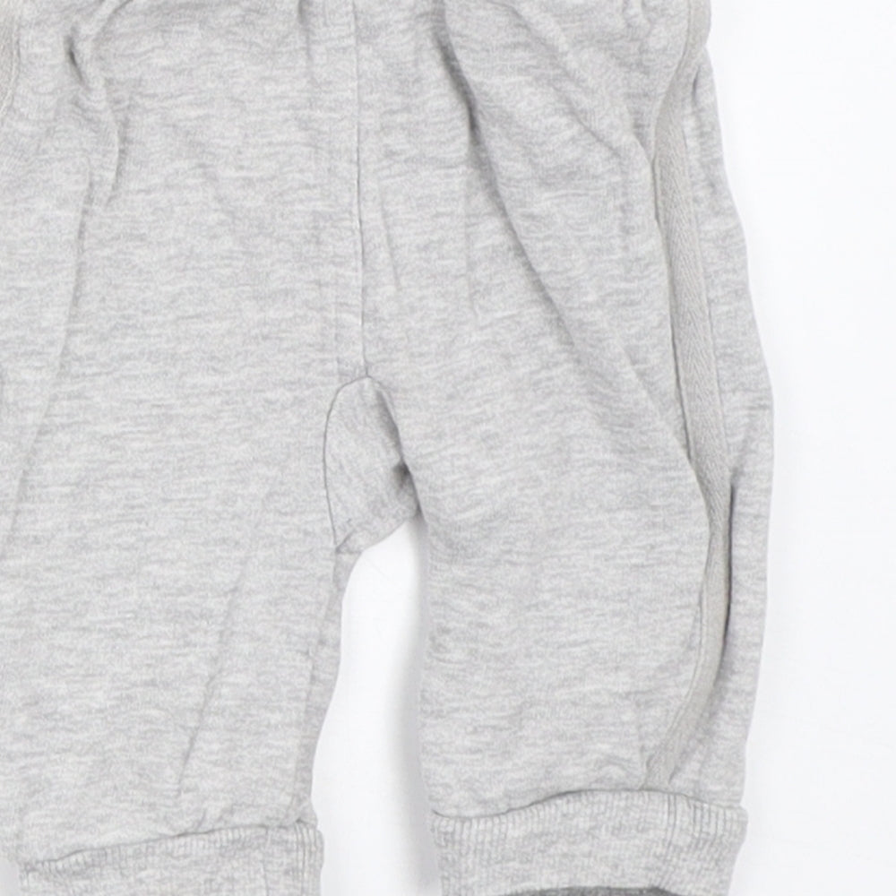 George Boys Grey   Jogger Trousers Size 0-3 Months
