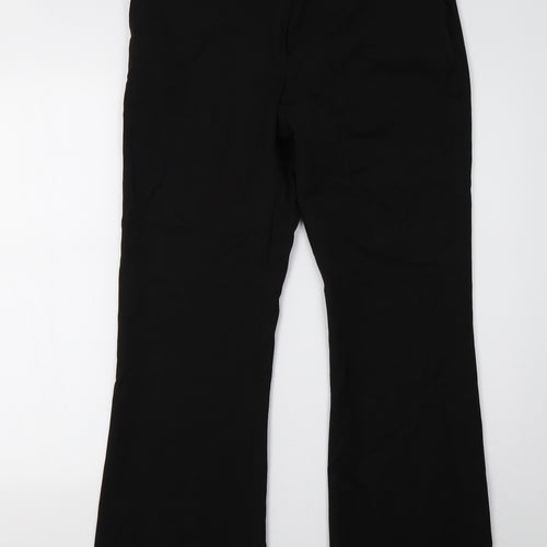 bay Womens Black   Trousers  Size 14 L30 in
