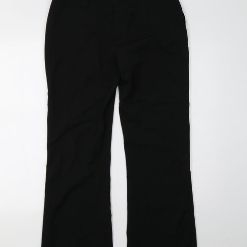 bay Womens Black   Trousers  Size 14 L30 in