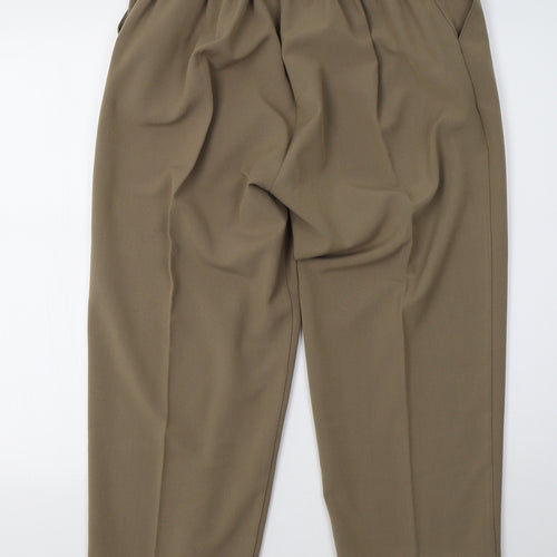 classic image Womens Brown   Trousers  Size 14 L25 in