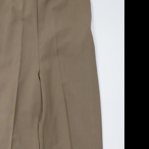 classic image Womens Brown   Trousers  Size 14 L26 in
