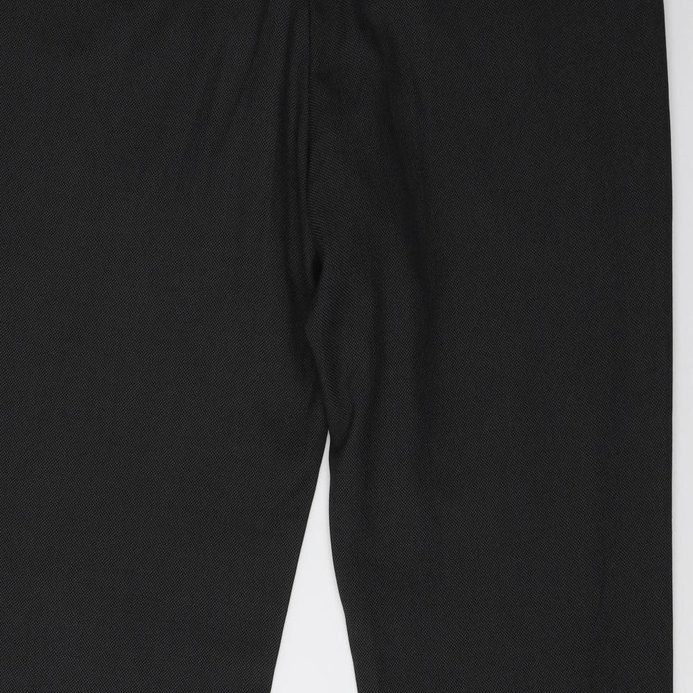 NEXT Mens Black   Trousers  Size 38 L33 in