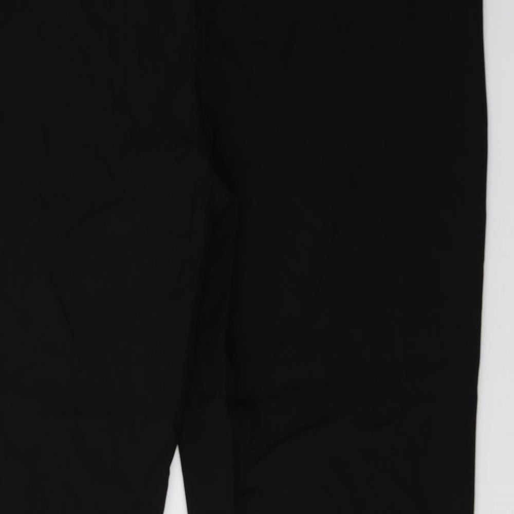 Peacocks Womens Black   Trousers  Size 22 L32 in