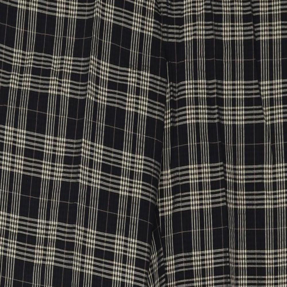 Viyella Womens Beige Check  Trousers  Size 14 L32 in