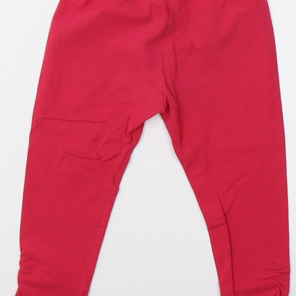 Mini Club Girls Pink   Sweatpants Trousers Size 2 Years