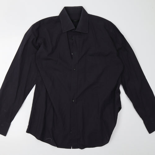 ungano Mens Purple    Button-Up Size 44