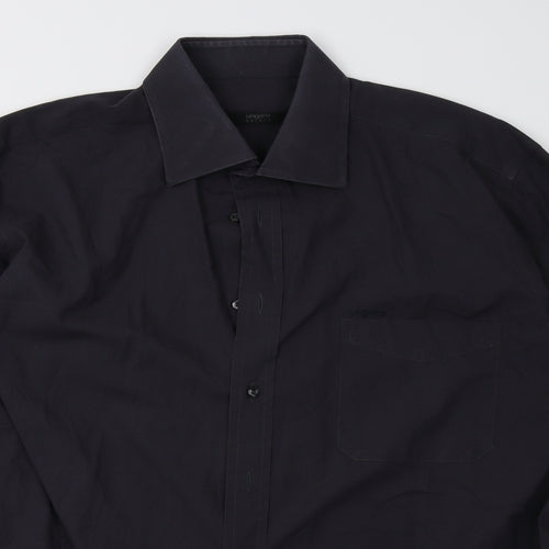 ungano Mens Purple    Button-Up Size 44