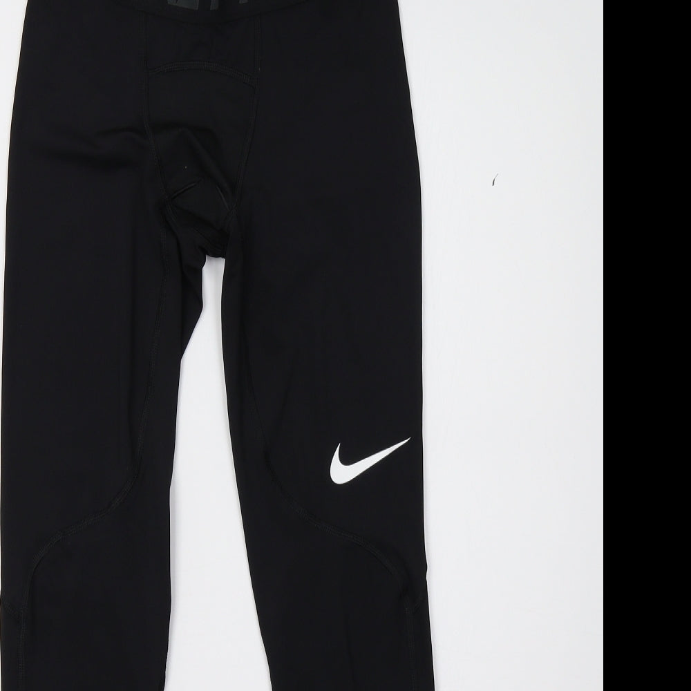 Nike Womens Black   Cropped Leggings Size S L24 in