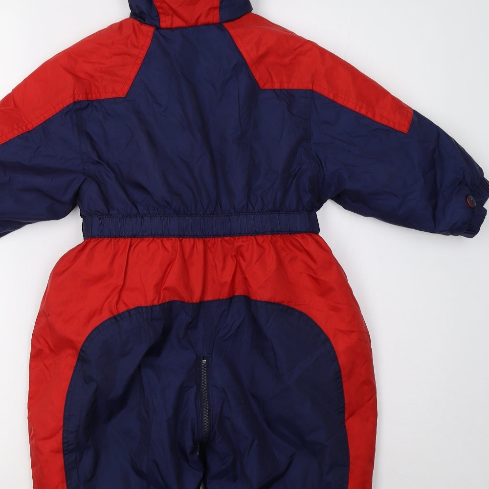 Mothercare Boys Blue   Windbreaker Poncho Size 2-3 Years