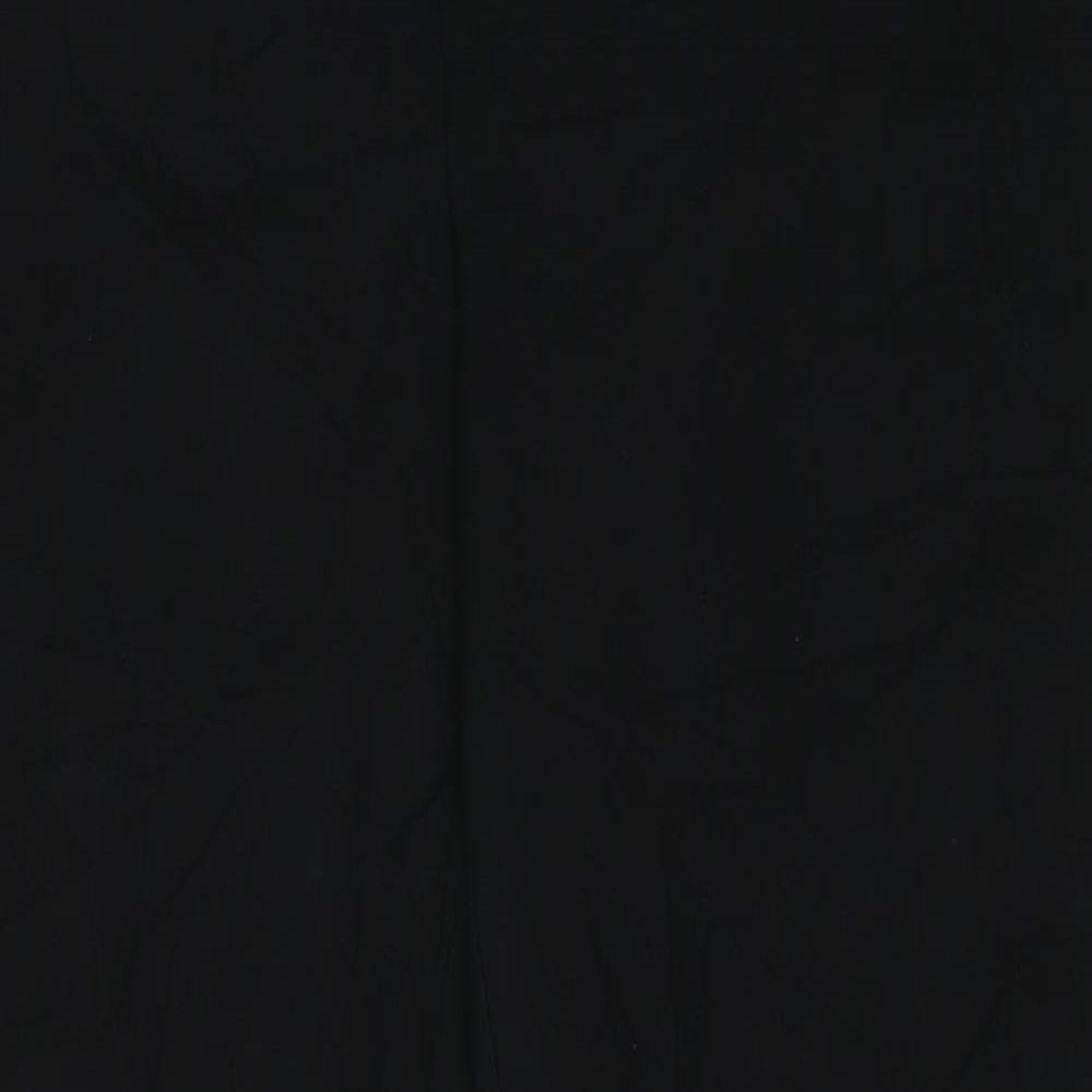 Marks and Spencer Womens Black   Trousers  Size 16 L33 in