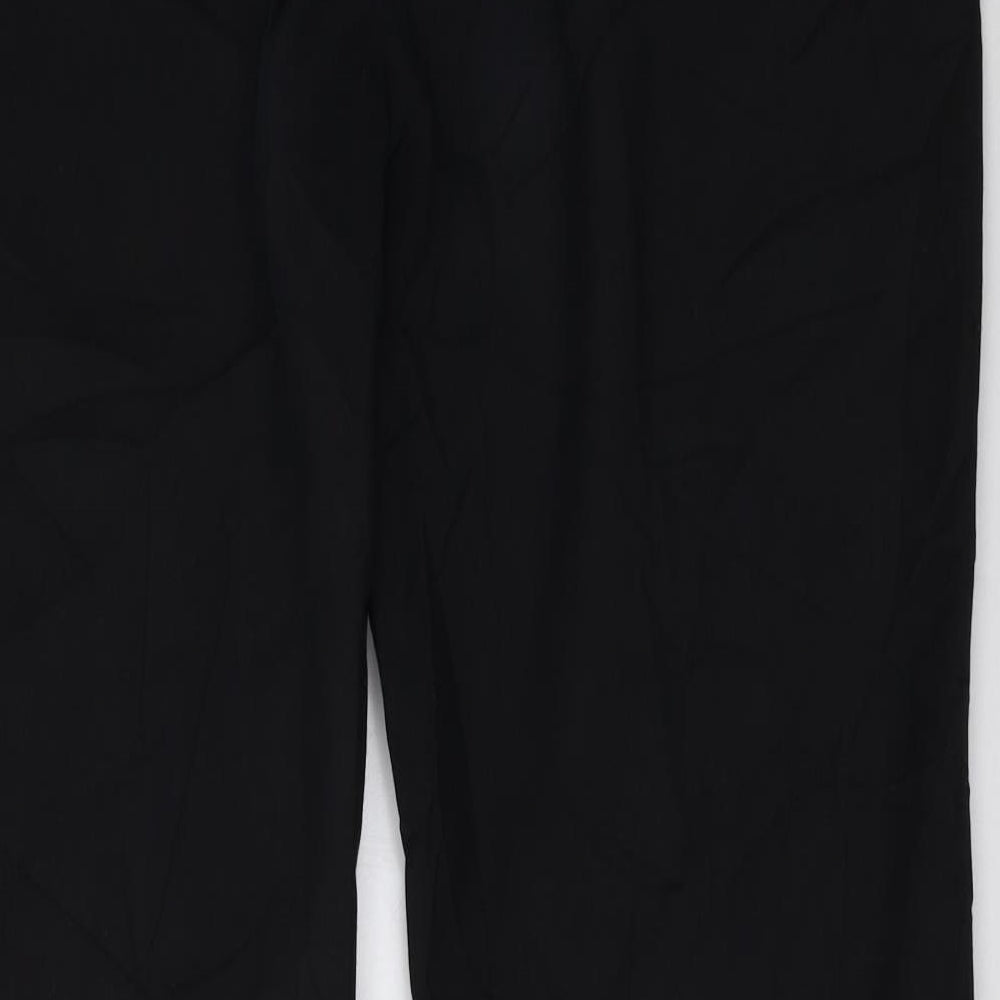 Marks and Spencer Womens Black   Trousers  Size 16 L33 in