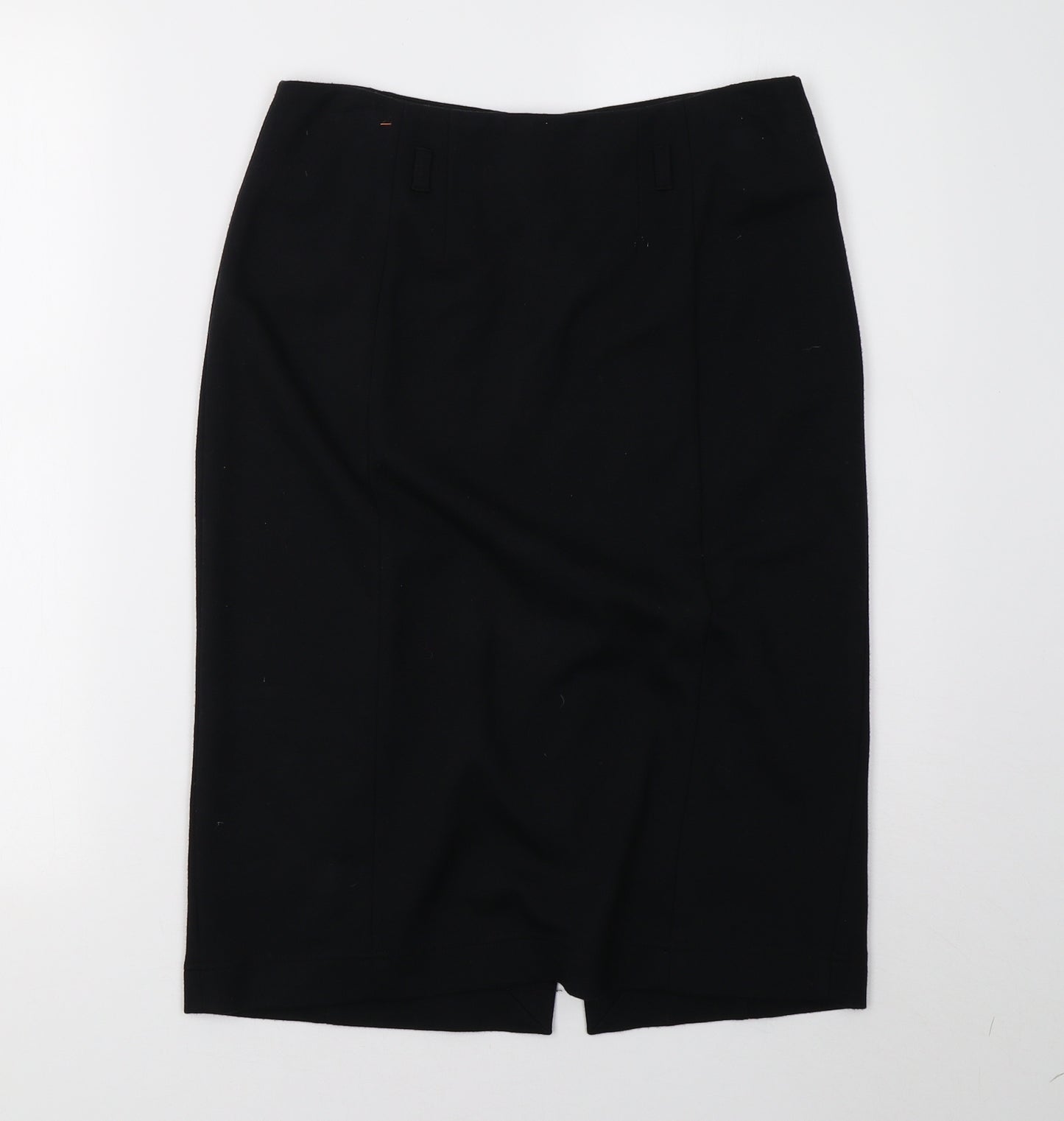 Oui Womens Black   A-Line Skirt Size 10