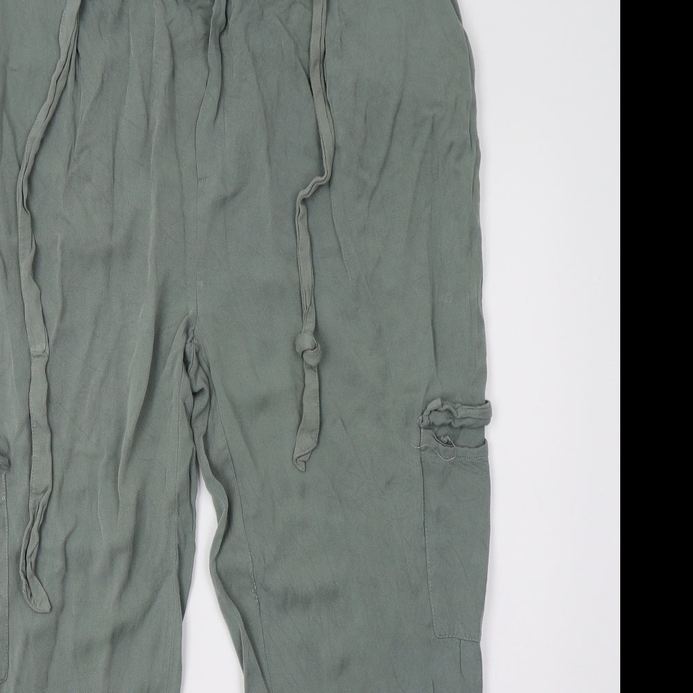 Primark Womens Green   Jogger Trousers Size 18 L28 in