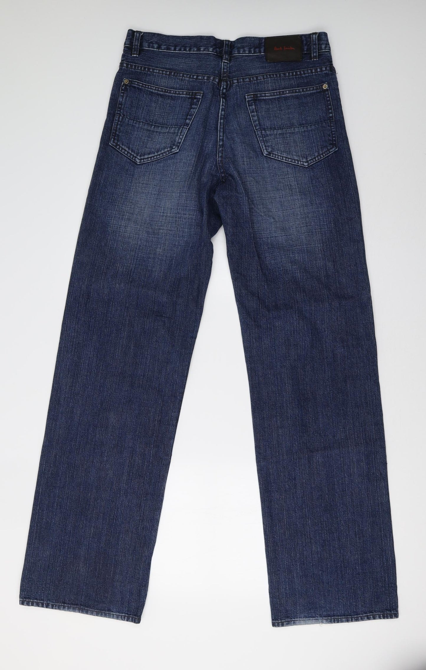 Paul Smith Mens Blue  Denim Straight Jeans Size 32 L35 in