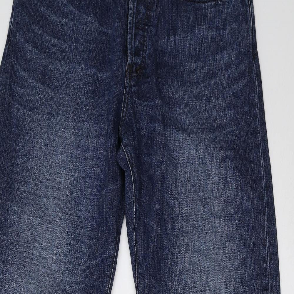 Paul Smith Mens Blue  Denim Straight Jeans Size 32 L35 in