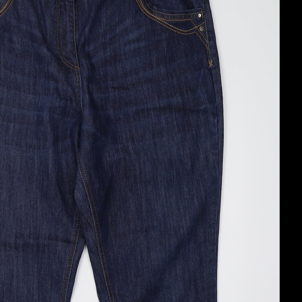 George Womens Blue  Denim Bootcut Jeans Size 20 L29 in